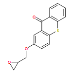 9H-Thioxanthen-9-one, 2-(2-oxiranylmethoxy)-