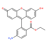 ETHYL 4-AMINO-2-(3-HYDROXY-6-OXOXANTHEN-9-YL)BENZOATE 