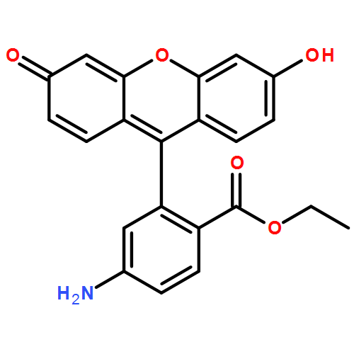 ETHYL 4-AMINO-2-(3-HYDROXY-6-OXOXANTHEN-9-YL)BENZOATE 