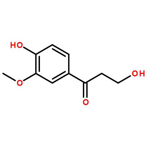 1-Propanone, 3-hydroxy-1-(4-hydroxy-3-methoxyphenyl)-