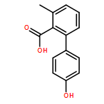 2-(4-HYDROXYPHENYL)-6-METHYLBENZOIC ACID