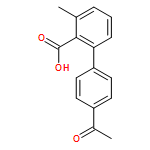 2-(4-ACETYLPHENYL)-6-METHYLBENZOIC ACID