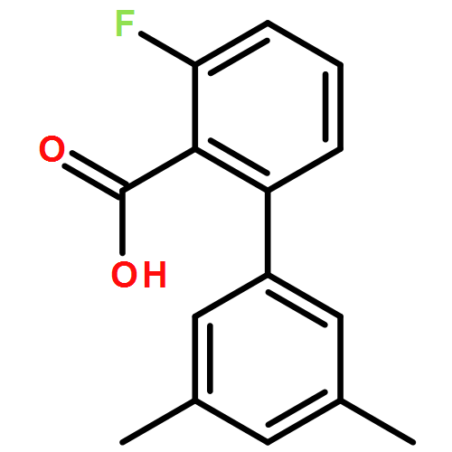 2-(3,5-DIMETHYLPHENYL)-6-FLUOROBENZOIC ACID