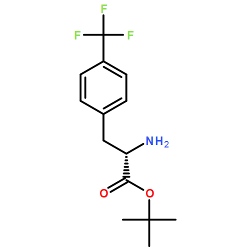 TERT-BUTYL (2S)-2-AMINO-3-[4-(TRIFLUOROMETHYL)PHENYL]PROPANOATE