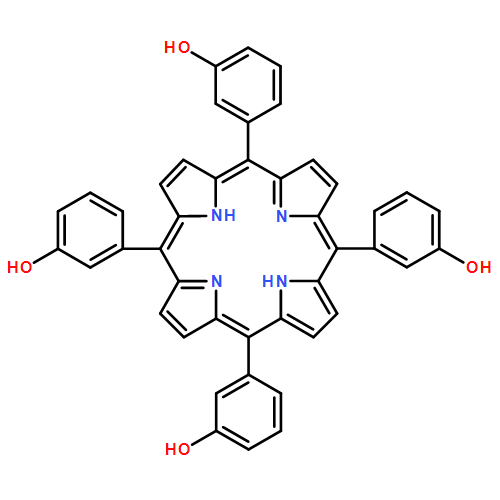 Phenol, 3,3',3'',3'''-(21H,23H-porphine-5,10,15,20-tetrayl)tetrakis-