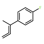 Benzene, 1-fluoro-4-(1-methyl-1,2-propadien-1-yl)-