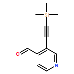 3-(2-TRIMETHYLSILYLETHYNYL)PYRIDINE-4-CARBALDEHYDE 