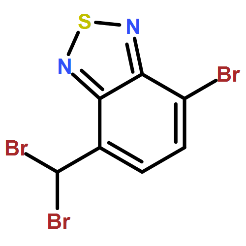 2,1,3-Benzothiadiazole, 4-bromo-7-(dibromomethyl)-