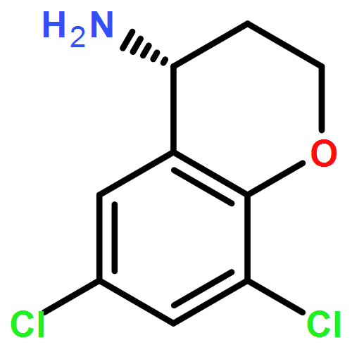 (4R)-6,8-DICHLORO-3,4-DIHYDRO-2H-CHROMEN-4-AMINE