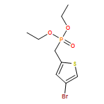 4-BROMO-2-(DIETHOXYPHOSPHORYLMETHYL)THIOPHENE 