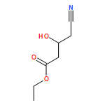 Butanoic acid, 4-cyano-3-hydroxy-, ethyl ester