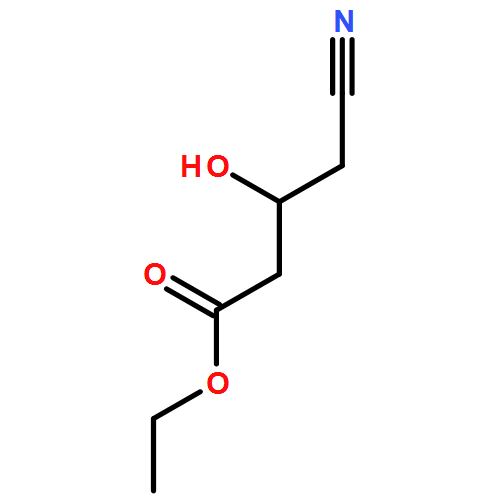 Butanoic acid, 4-cyano-3-hydroxy-, ethyl ester