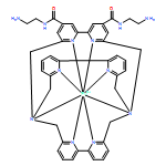 Europium(3+),[N,N'-bis(2-aminoethyl)-1,14,39,40,41,42,43,44-octaazaoctacyclo[12.12.12.13,7.18,12.116,20.121,25.128,32.133,37]tetratetraconta-3,5,7(44),8,10,12(43),16,18,20(42),21,23,25(41),28,30,32(40),33,35,37(39)-octadecaene-5,10-dicarboxamide-kN1,kN14,kN39,kN40,kN41,kN42,kN43,kN44]-