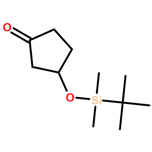 3-[TERT-BUTYL(DIMETHYL)SILYL]OXYCYCLOPENTAN-1-ONE