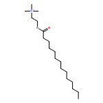 TRIMETHYL(2-TETRADECANOYLOXYETHYL)AZANIUM 