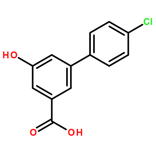 3-(4-CHLOROPHENYL)-5-HYDROXYBENZOIC ACID