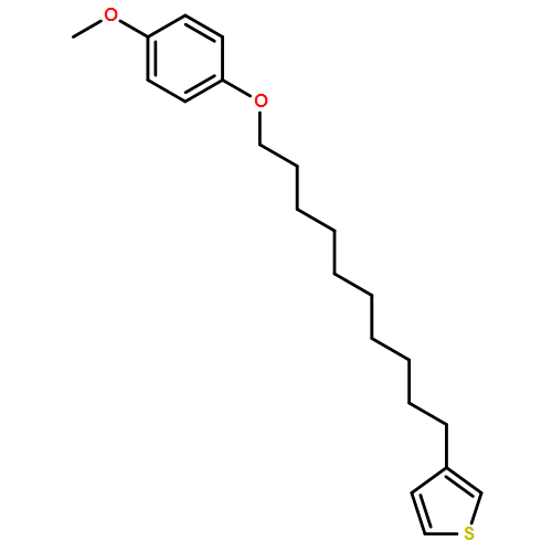 3-[10-(4-METHOXYPHENOXY)DECYL]THIOPHENE