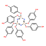 2λ5,4λ5,6λ5-1,3,5,2,4,6-Triazatriphosphorine, 2,2,4,4,6,6-hexakis(4-hydroxyphenoxy)-