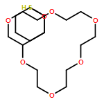 6-(1,4,7,10,13,16-HEXAOXACYCLOOCTADEC-2-YLMETHOXY)HEXANE-1-THIOL 