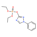 DIETHYL (1-PHENYL-1,2,4-TRIAZOL-3-YL) PHOSPHATE 