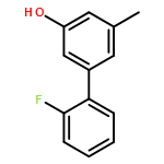 3-(2-FLUOROPHENYL)-5-METHYLPHENOL