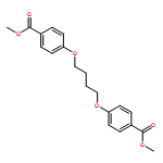 METHYL 4-[4-(4-METHOXYCARBONYLPHENOXY)BUTOXY]BENZOATE 