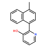 2-(4-METHYLNAPHTHALEN-1-YL)PYRIDIN-3-OL