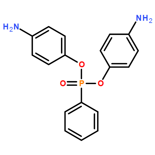 Phosphonic acid, P-phenyl-, bis(4-aminophenyl) ester