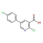 2-CHLORO-5-(4-CHLOROPHENYL)PYRIDINE-3-CARBOXYLIC ACID