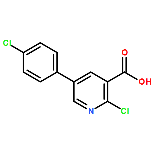 2-CHLORO-5-(4-CHLOROPHENYL)PYRIDINE-3-CARBOXYLIC ACID