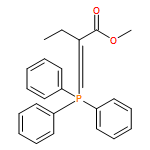 Butanoic acid, 2-(triphenylphosphoranylidene)-, methyl ester