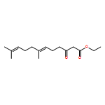 ETHYL 7,11-DIMETHYL-3-OXODODECA-6,10-DIENOATE 