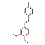 1,2-DIMETHOXY-4-[2-(4-METHYLPHENYL)ETHENYL]BENZENE 