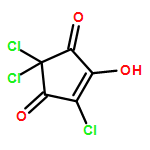 2,2,4-TRICHLORO-5-HYDROXYCYCLOPENT-4-ENE-1,3-DIONE 