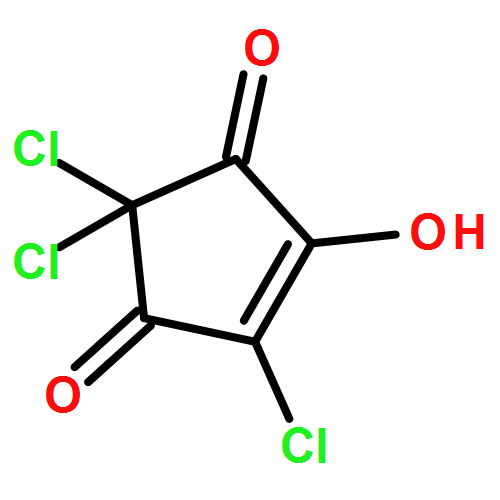 2,2,4-TRICHLORO-5-HYDROXYCYCLOPENT-4-ENE-1,3-DIONE 