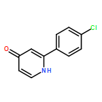 2-(4-CHLOROPHENYL)-1H-PYRIDIN-4-ONE