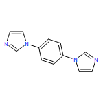 1H-Imidazole, 1,1'-(1,4-phenylene)bis-