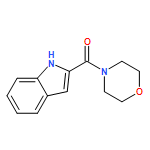 1H-INDOL-2-YL(MORPHOLIN-4-YL)METHANONE 