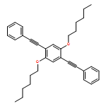 1,4-DIHEXOXY-2,5-BIS(2-PHENYLETHYNYL)BENZENE 