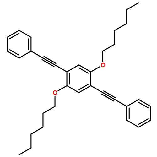 1,4-DIHEXOXY-2,5-BIS(2-PHENYLETHYNYL)BENZENE 