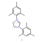 1,3-BIS(2,4,6-TRIMETHYLPHENYL)IMIDAZOLIDIN-1-IUM;IODIDE 