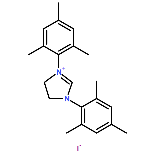 1,3-BIS(2,4,6-TRIMETHYLPHENYL)IMIDAZOLIDIN-1-IUM;IODIDE 