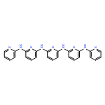 2-N-PYRIDIN-2-YL-6-N-[6-[[6-(PYRIDIN-2-YLAMINO)PYRIDIN-2-YL]AMINO]PYRIDIN-2-YL]PYRIDINE-2,6-DIAMINE 