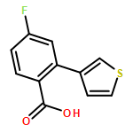 4-FLUORO-2-THIOPHEN-3-YLBENZOIC ACID