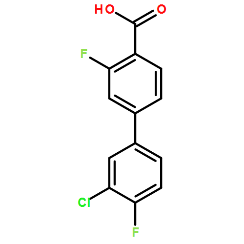 4-(3-CHLORO-4-FLUOROPHENYL)-2-FLUOROBENZOIC ACID