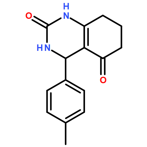 4-(4-METHYLPHENYL)-1,3,4,6,7,8-HEXAHYDROQUINAZOLINE-2,5-DIONE 