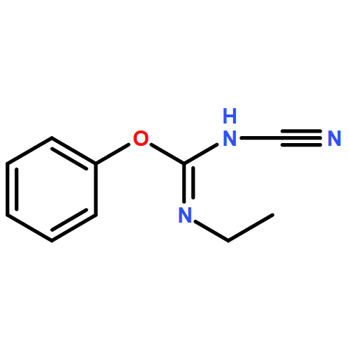 Carbamimidic acid, N-cyano-N'-ethyl-, phenyl ester