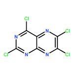 Pteridine, 2,4,6,7-tetrachloro-