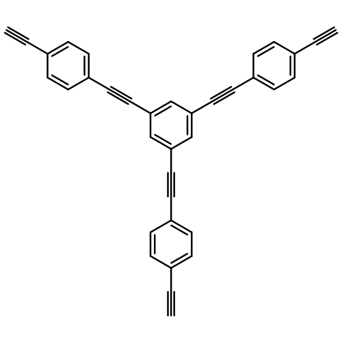 Benzene, 1,3,5-tris[2-(4-ethynylphenyl)ethynyl]-