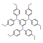 1,3,5-Benzenetriamine, N1,N1,N3,N3,N5,N5-hexakis(4-methoxyphenyl)-